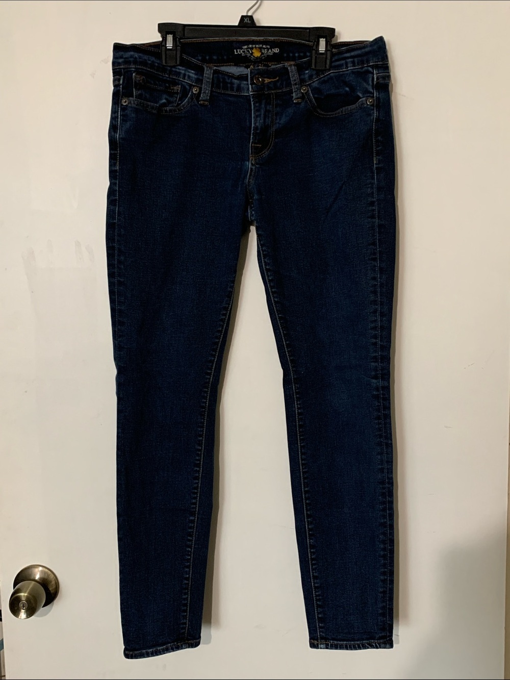 Lucky Brand Dark Indigo Skinny Jeans